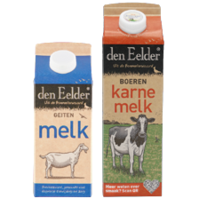 Den Eelder boeren karnemelk, geiten karnemelk of geitenmelk